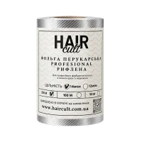 Фольга перукарська 0,12 х 250 м рифлена , 14мкм Hair Cult